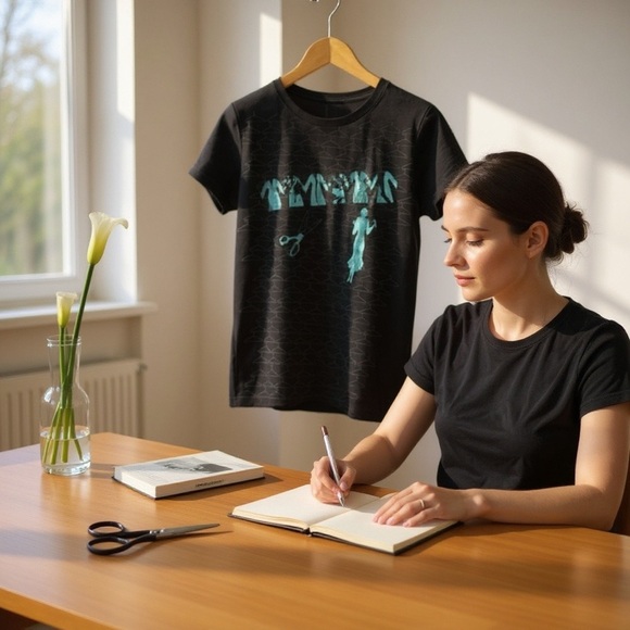 Paul Frank. Women's Black Graphic Tee Paul Frank is Your Friend. Size Large. - Picture 9 of 11